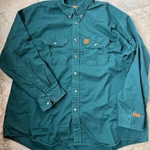 WRANGLER FR Riggs Workwear, men's size XXL, green